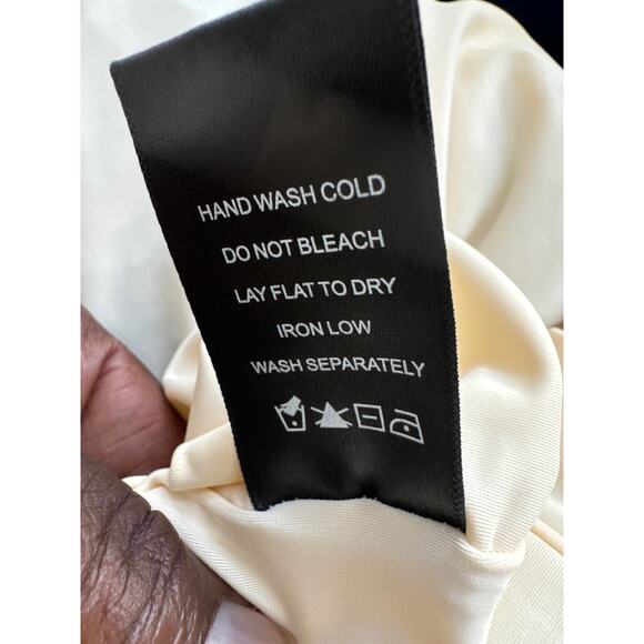 Michael Costello x Revolve Coreen Gown XS – Champagne Sequin Maxi - Picture 8 of 11